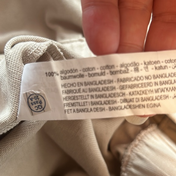 ZARA Slouchy Pull on Baggy Pants size medium - Picture 10 of 10